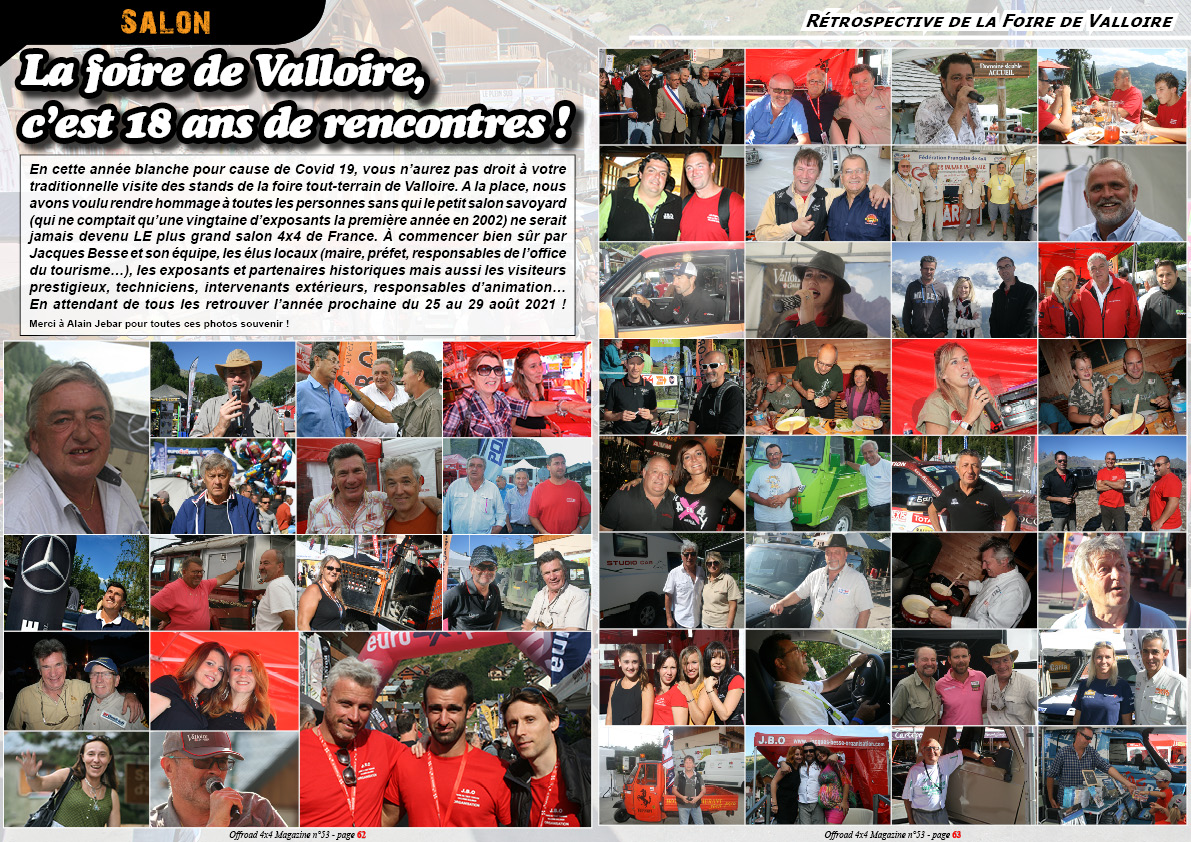 La rï¿½trospective de la foire de Valloire