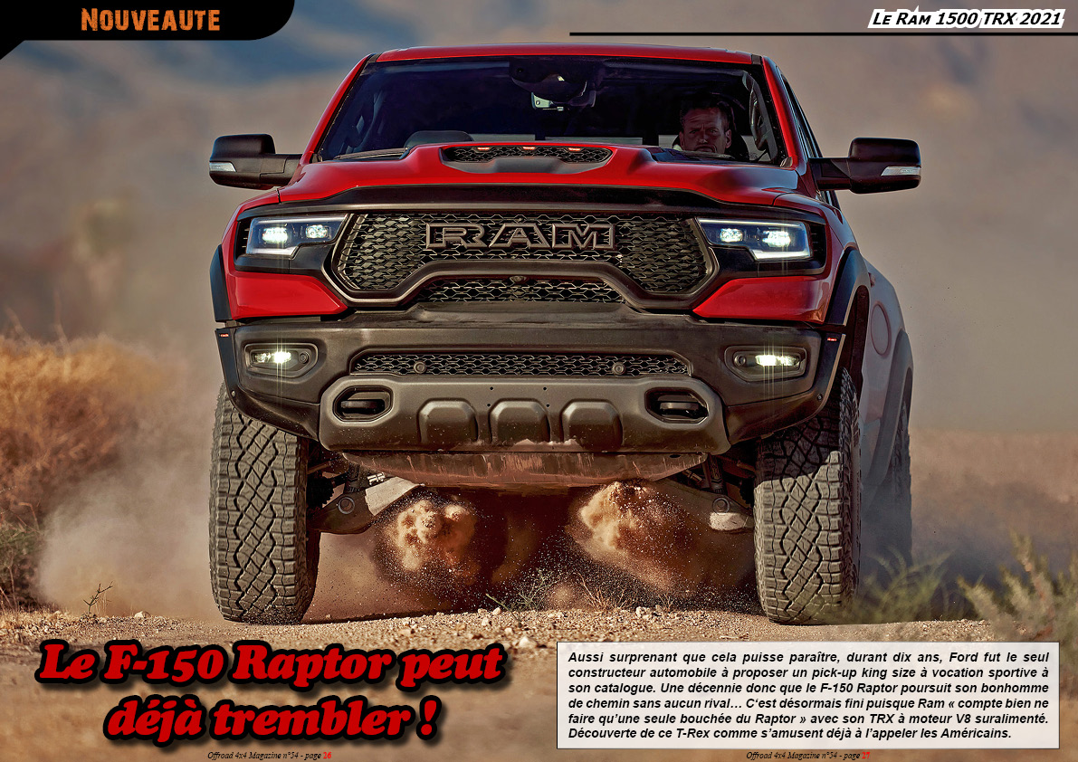Le Ram 1500 TRX 2021