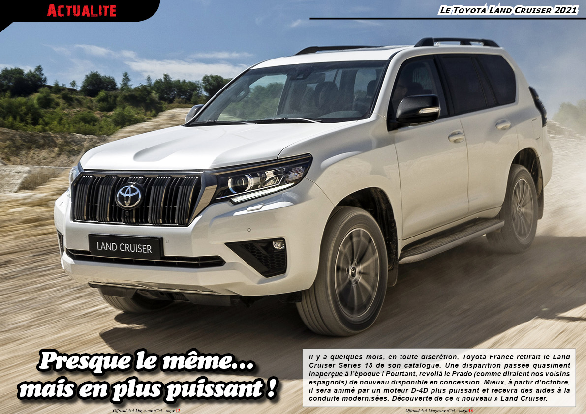 Le Toyota Land Cruiser 2021