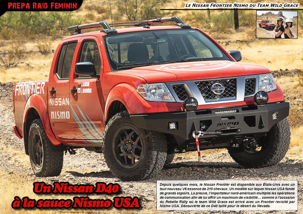 Le Nissan Frontier Nismo du Team Wild Grace