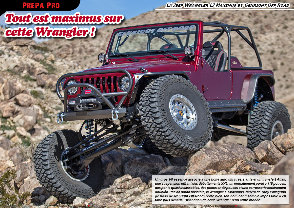 la Jeep Wrangler LJ Maximus by Genright Off Road