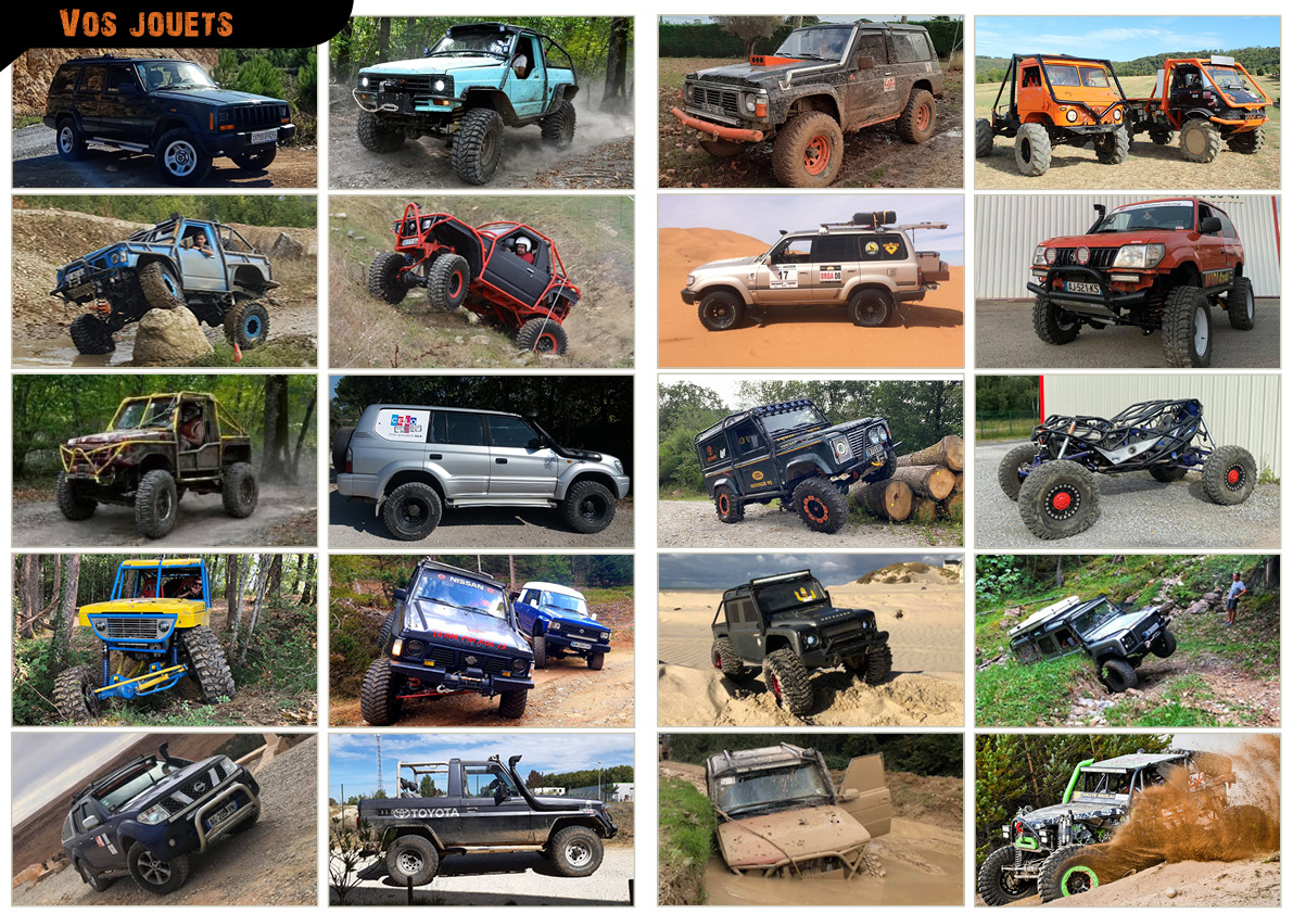 Vos jouets 4x4