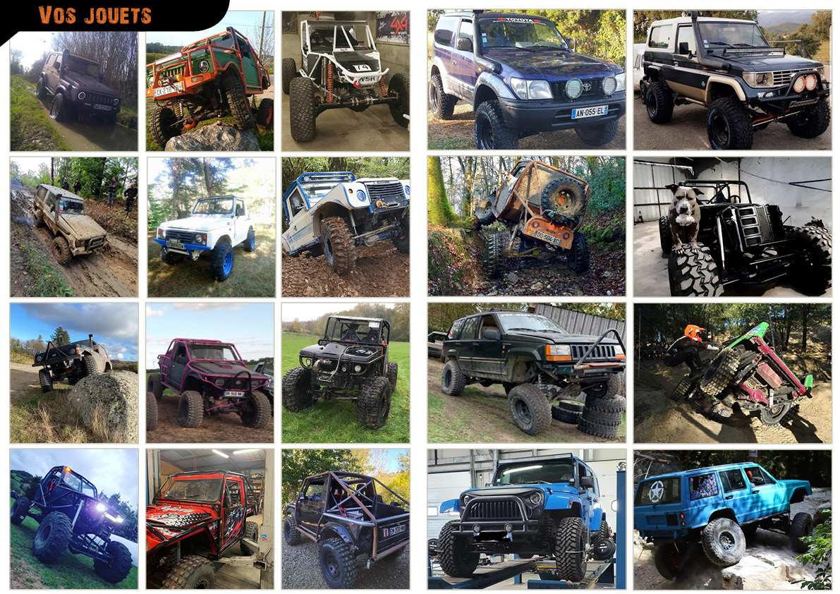 Vos jouets 4x4