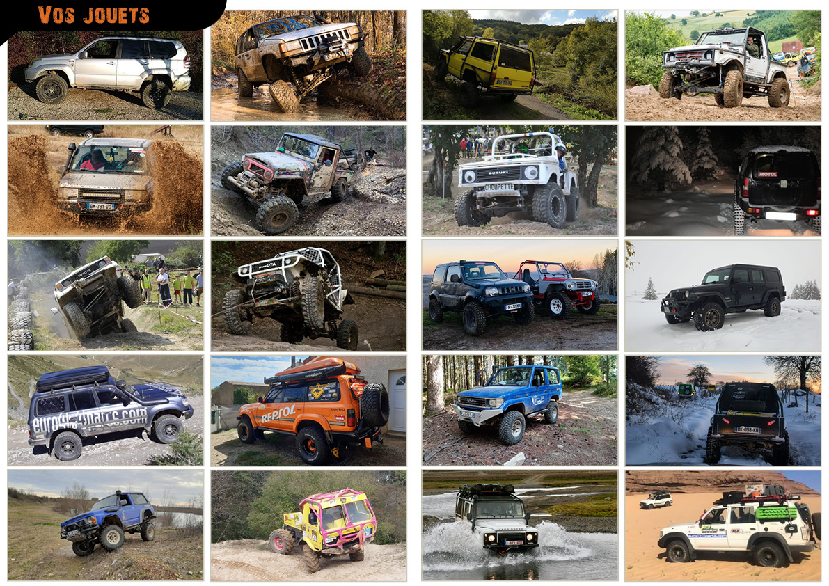 Vos jouets 4x4