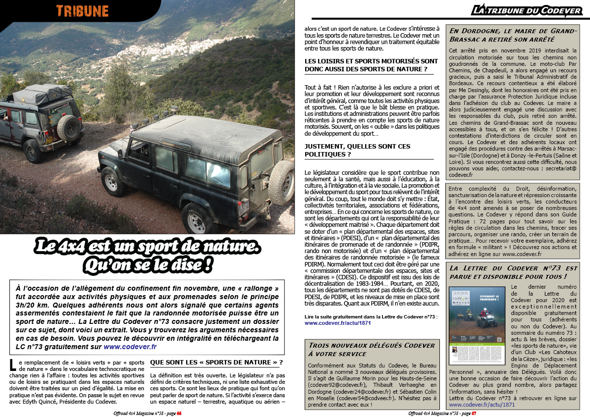Tribune du Codever