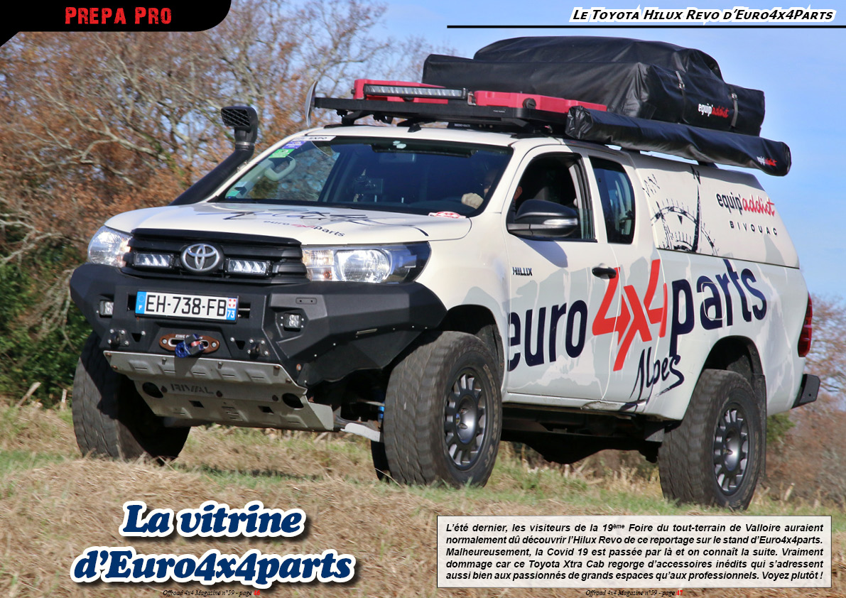 le Toyota Hilux Revo dï¿½ Euro4x4Parts