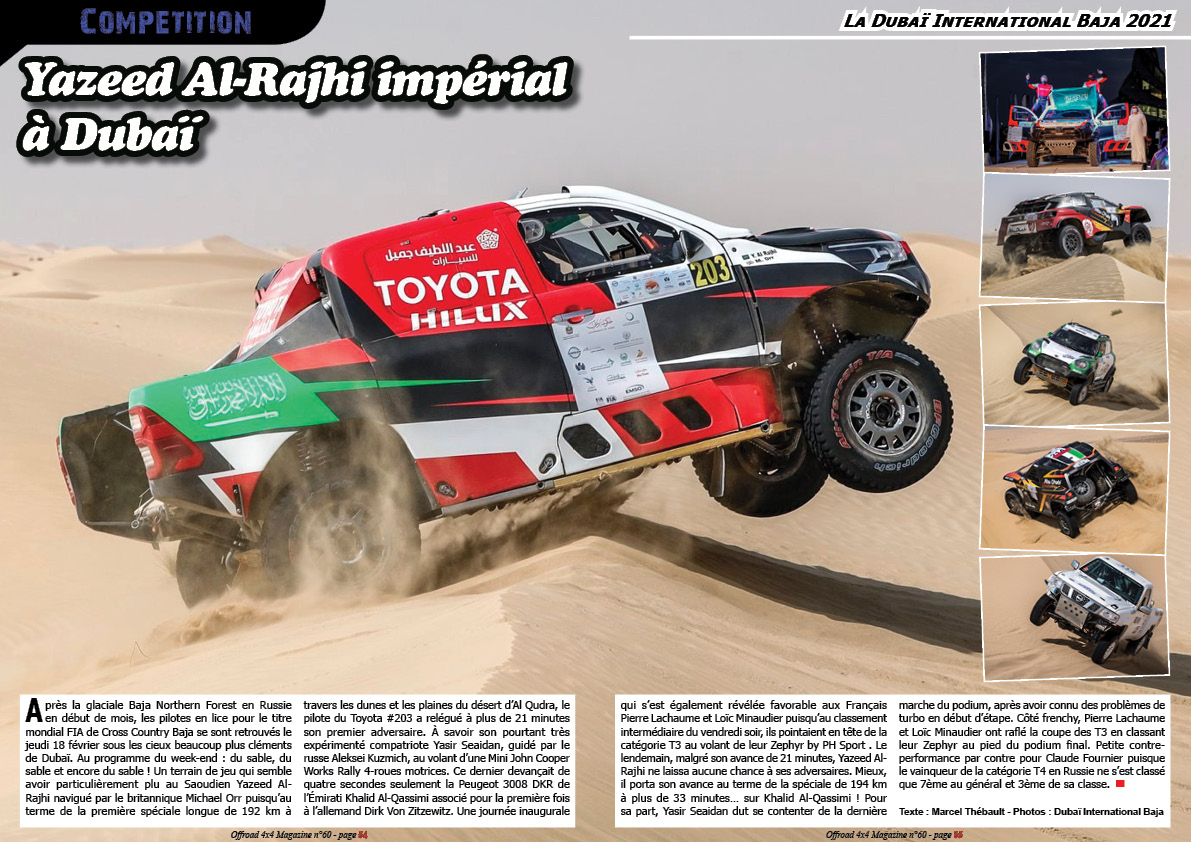 la Dubaï¿½ International Baja 2021