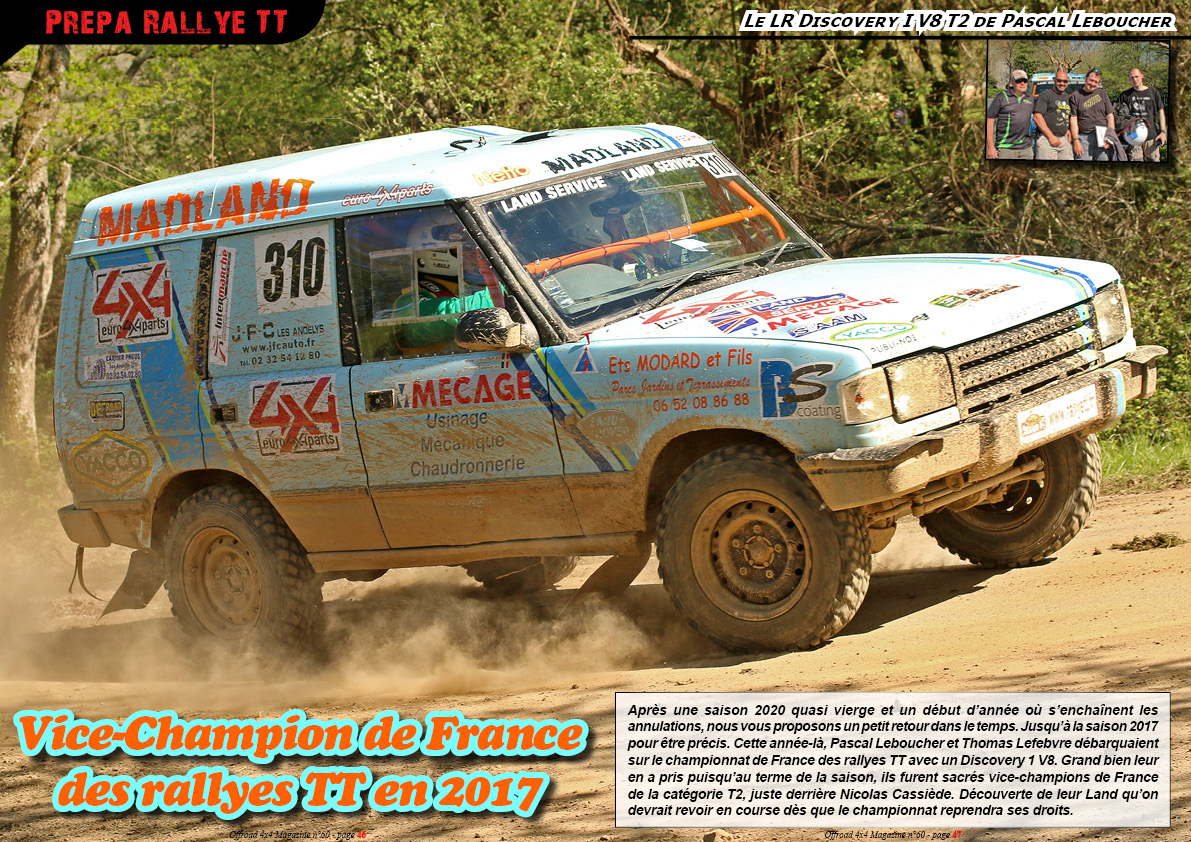 le LR Discovery I V8 T2 de Pascal Leboucher