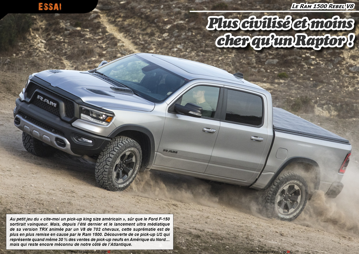 le Ram 1500 Rebel V8