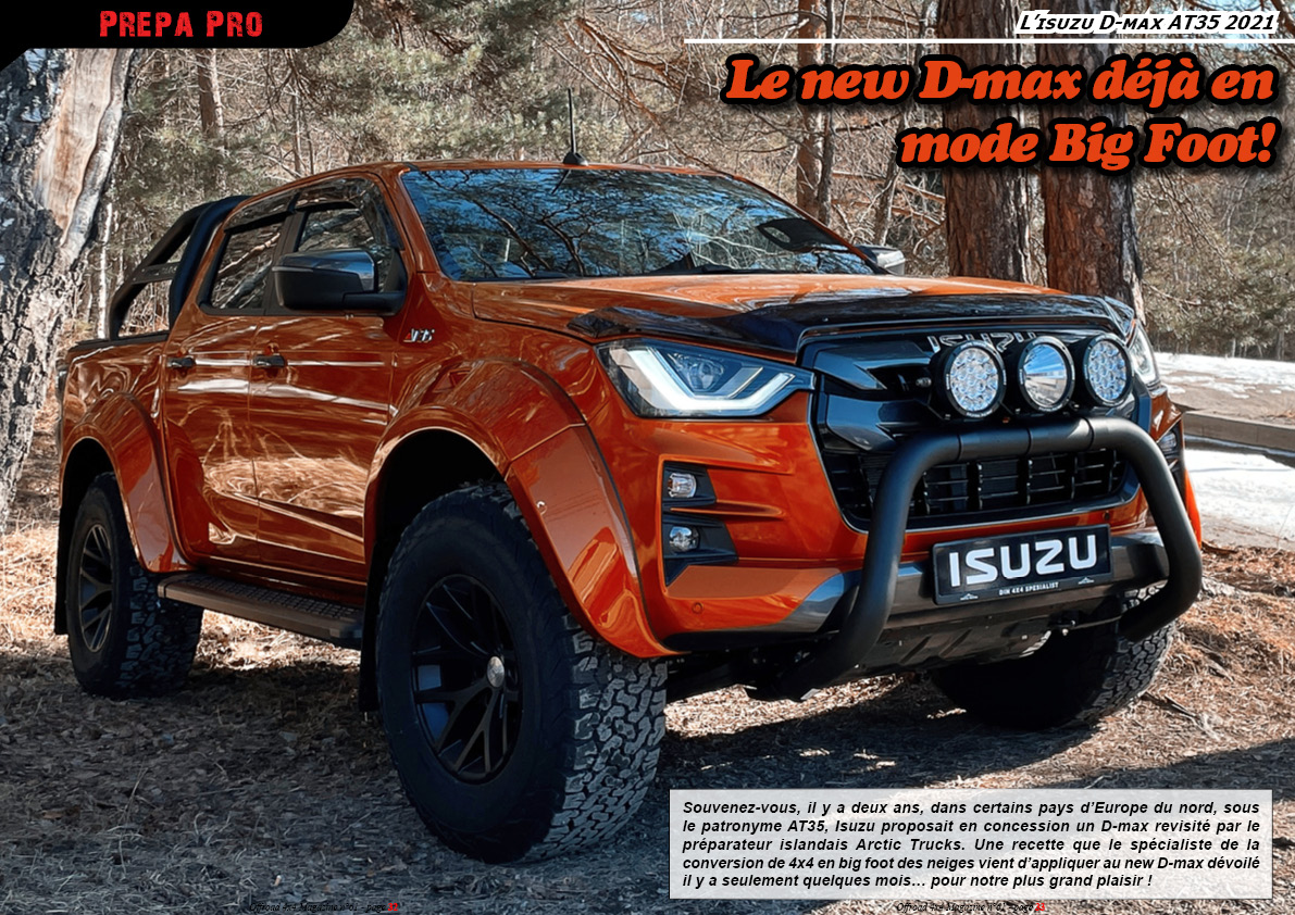lï¿½isuzu D-max AT35 2021