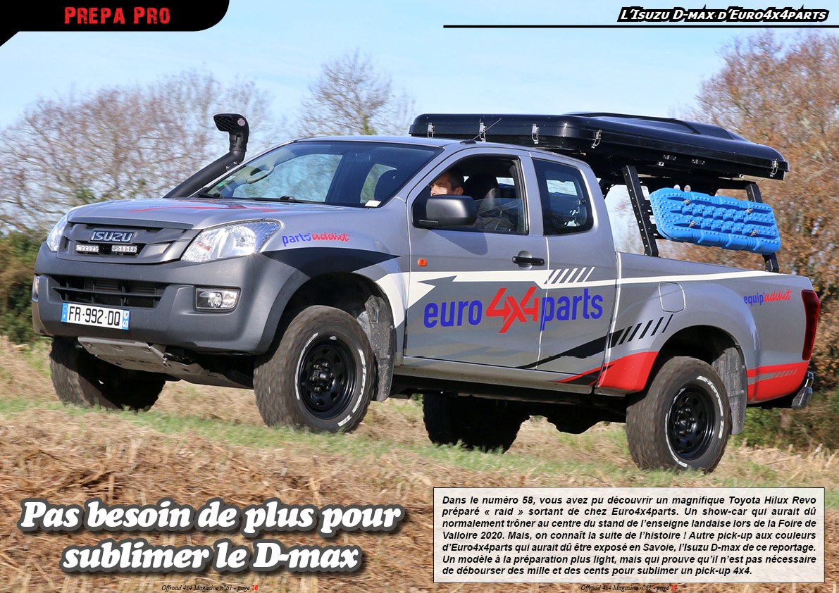 lï¿½Isuzu D-max dï¿½Euro4x4parts