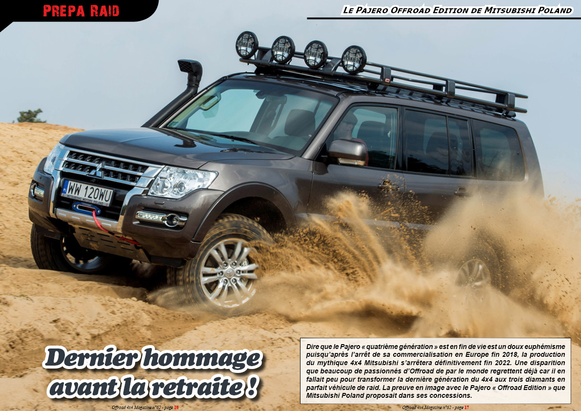 le Pajero Offroad Edition de Mitsubishi Poland