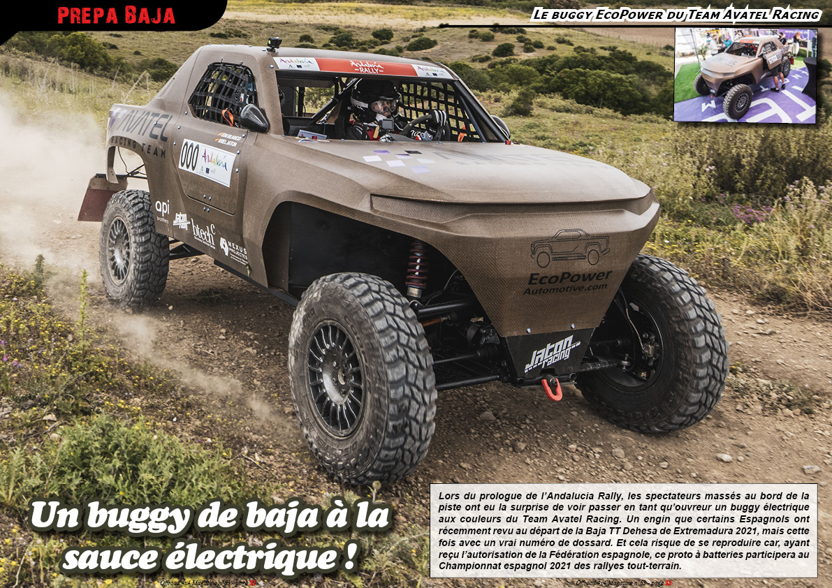 le buggy EcoPower du Team Avatel Racing