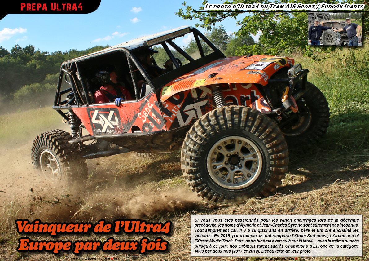 le proto dï¿½Ultra4 du Team AJS Sport