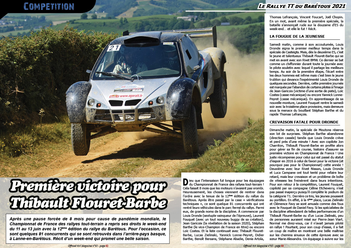le Rallye TT du Barï¿½tous 2021