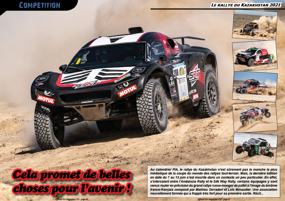 le rallye du Kazakhstan 2021