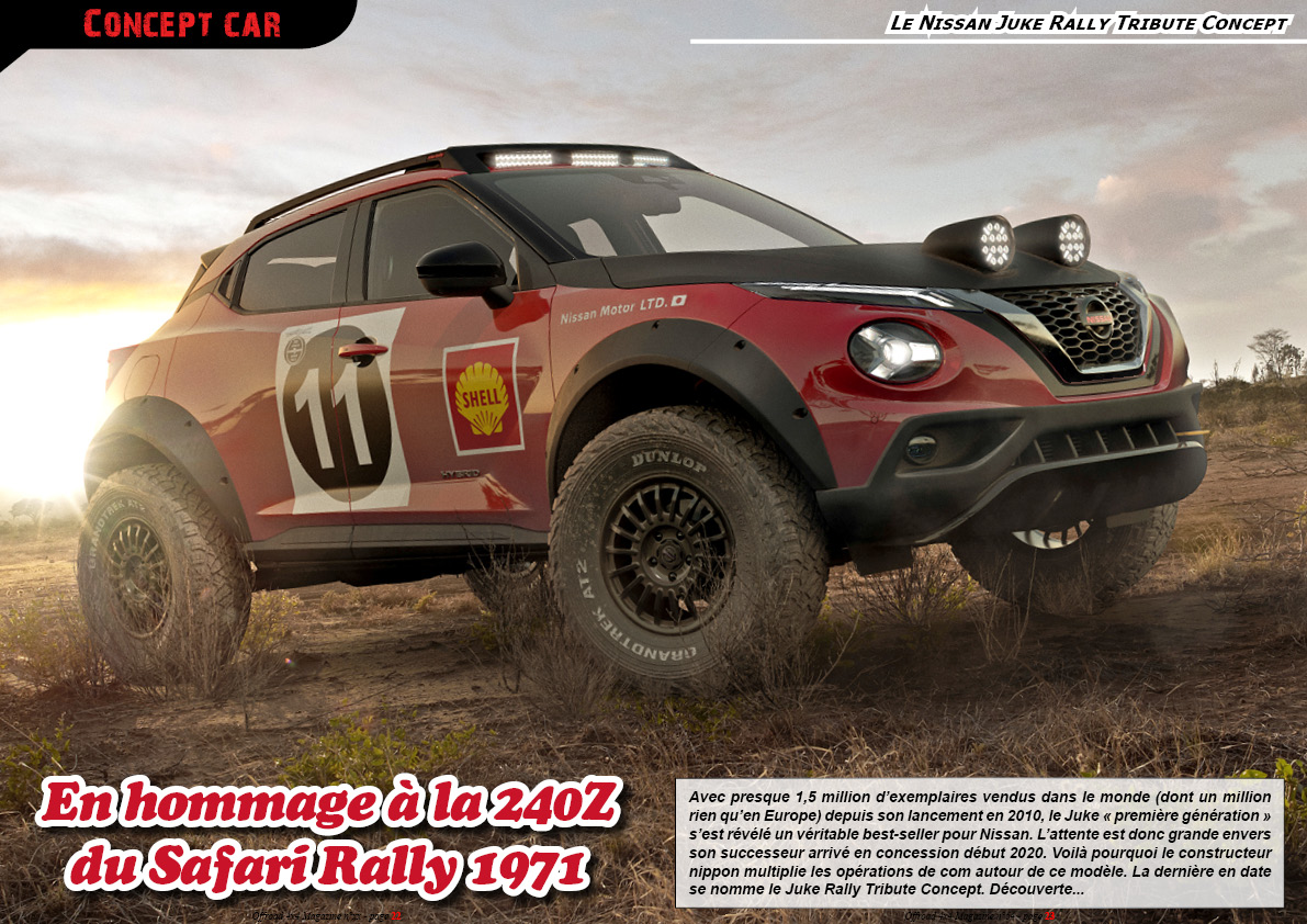 Le Nissan Juke Rally Tribute Concept