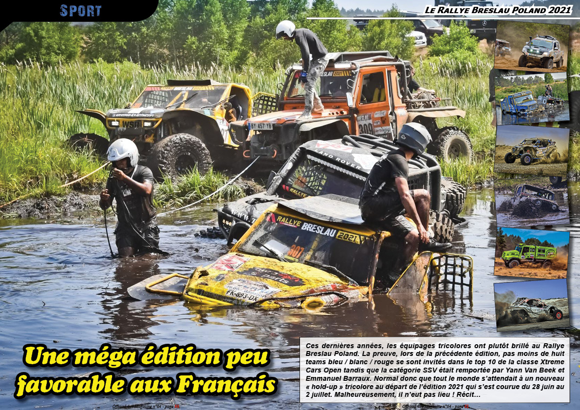 le Rallye Breslau Poland 2021